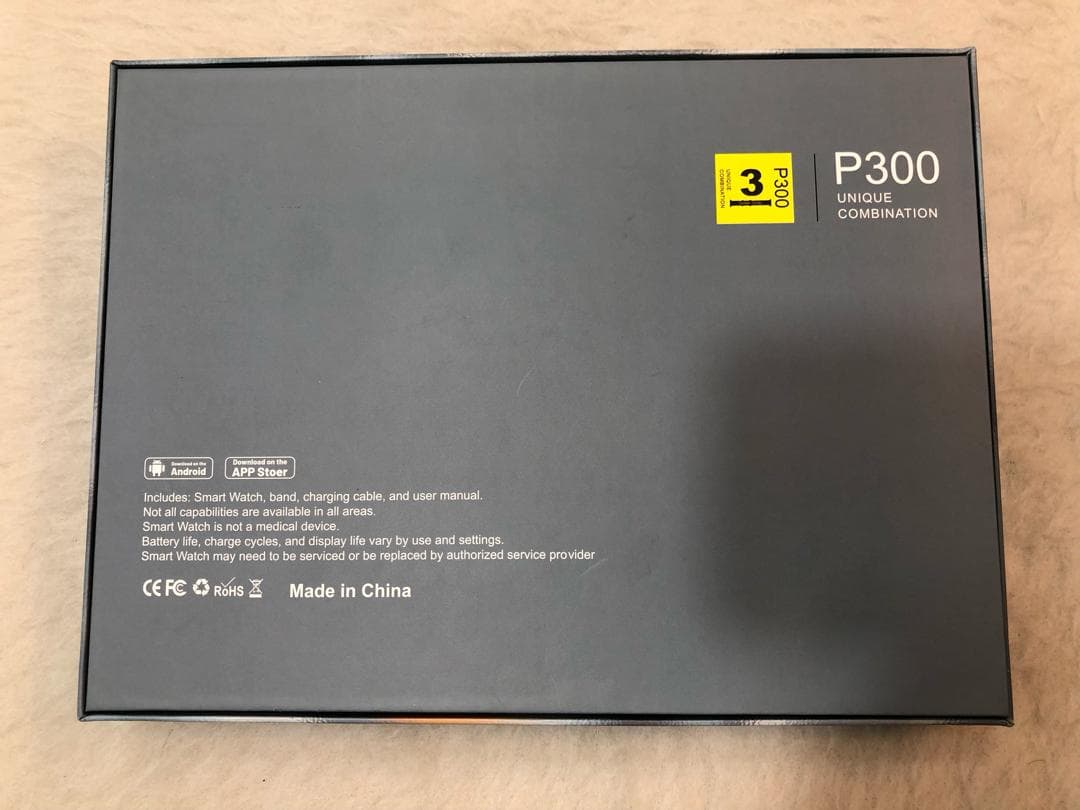 ساعت هوشمند مدل p300 ultra x2 — تصویر ۳