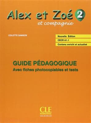 کتاب فرانسه Alex et Zoe – Niveau 2 – Guide pedagogique