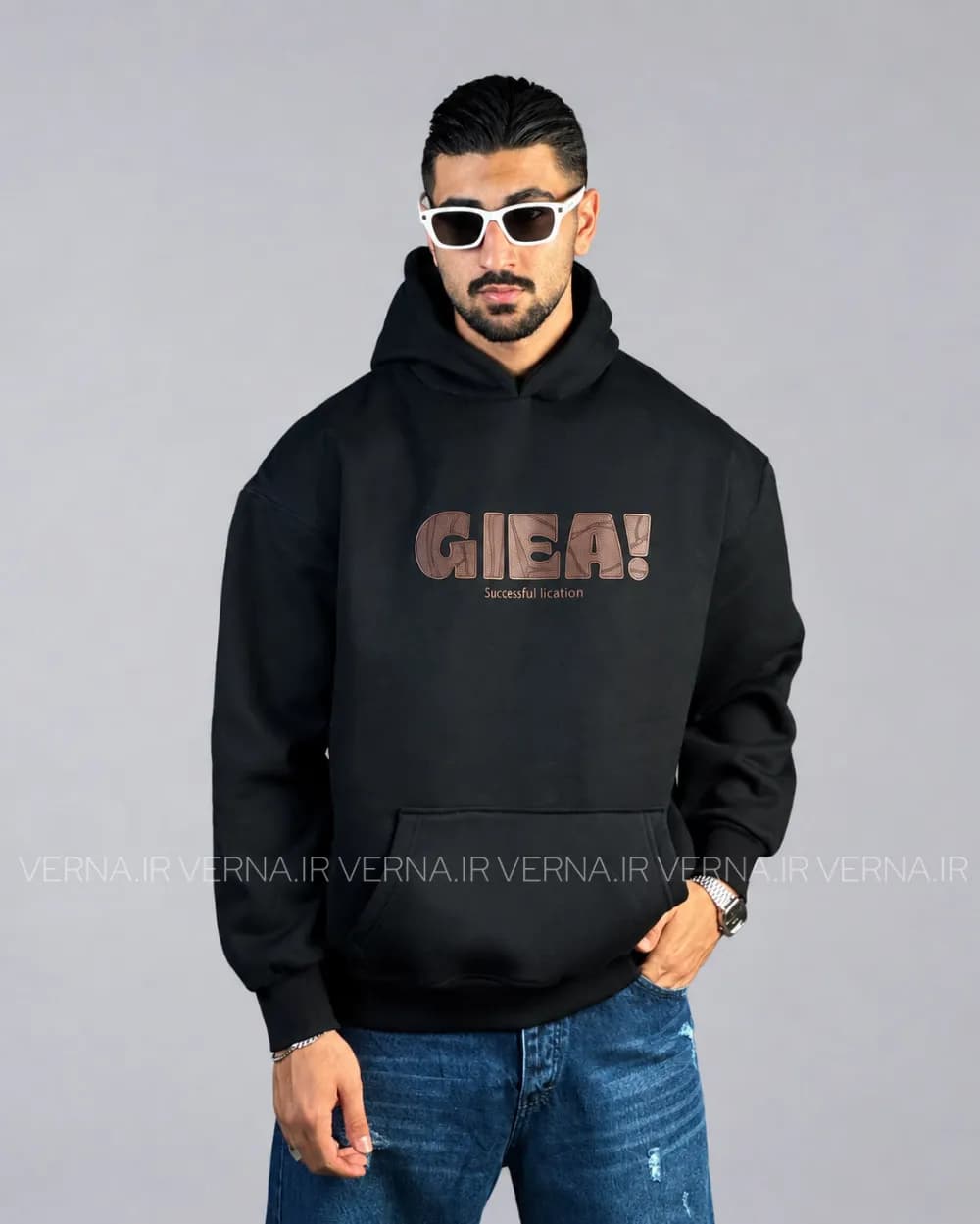 هودی مردانه باکسی GIEA