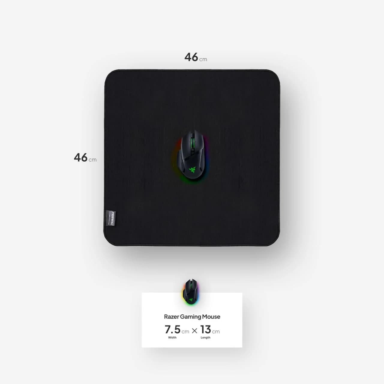 موس پد DE-35 (سایز ۴۶×۴۶)