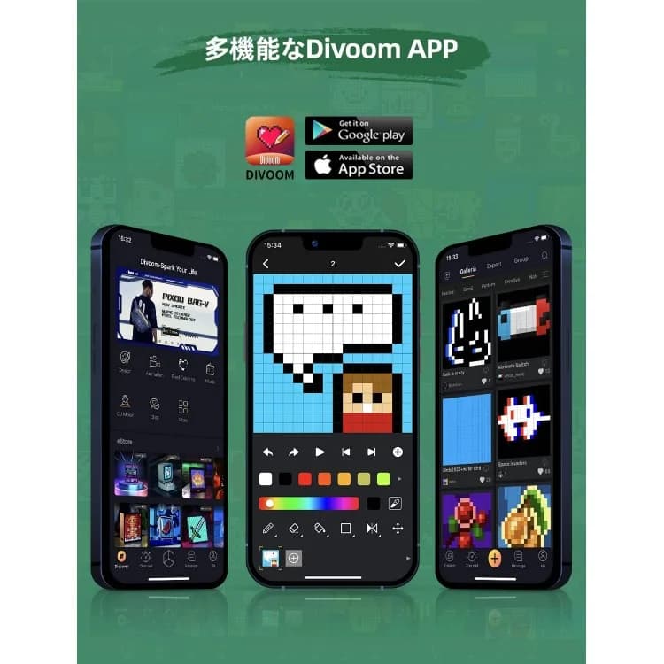 اسپیکر Divoom Ditoo-Mic 5M – بی‌سیم – سبز- نسخه جدید — تصویر ۶