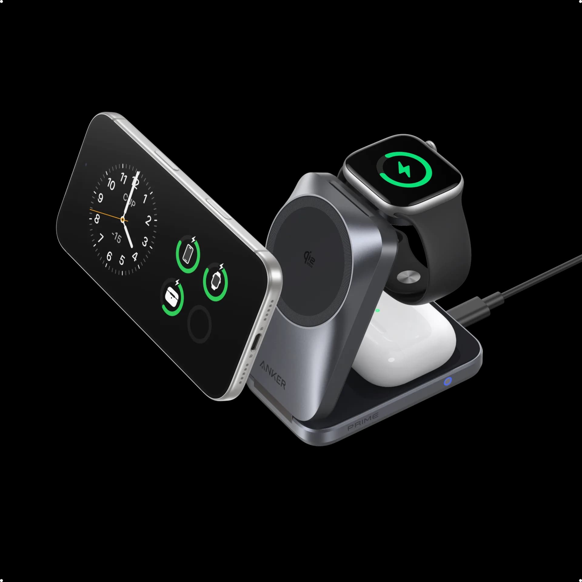 شارژر بی سیم مگنتی انکر MagSafe