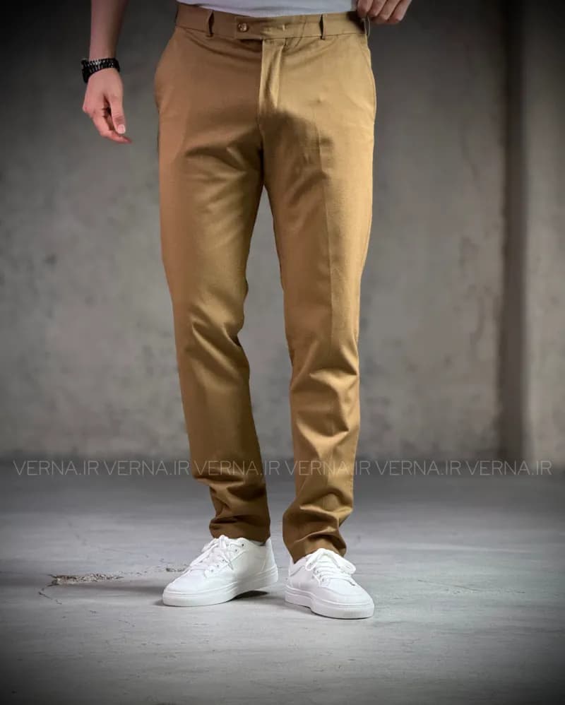 شلوار مردانه تک سایز پارچه گاباردین RC