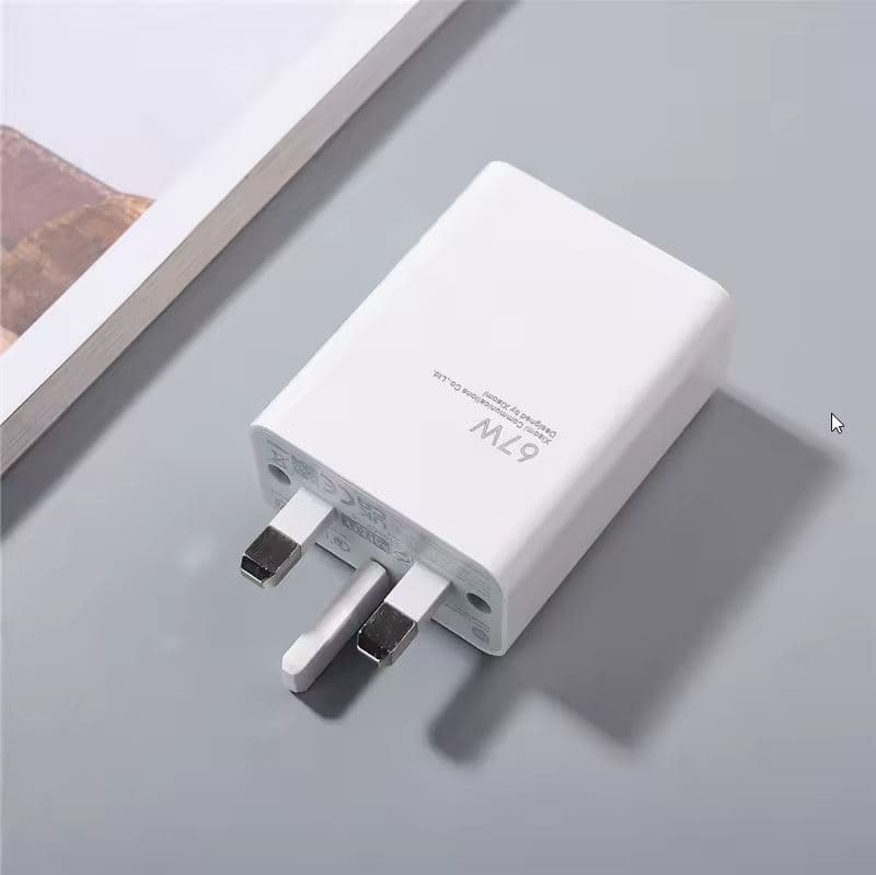 شارژر 67 وات شیائومی مدل MDY-13-EE به همراه کابل – سه پین — تصویر ۳