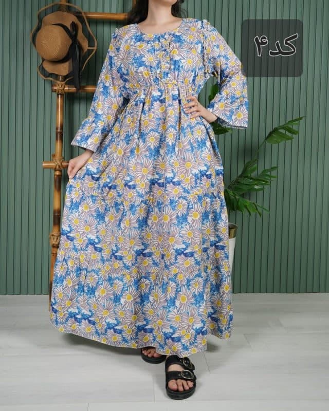 پیراهن زنانه عروسکی هندی تاج محل U7717 — تصویر ۴