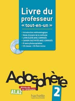 کتاب فرانسه Adosphere 2 – Livre du professeur