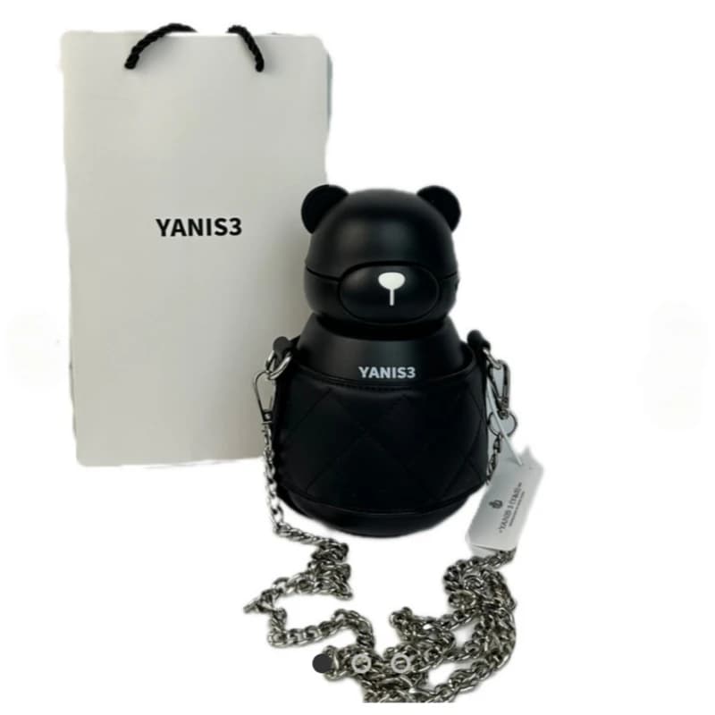 فلاسک کودک مدل Yanis3 خرسی کد b177 — تصویر ۲