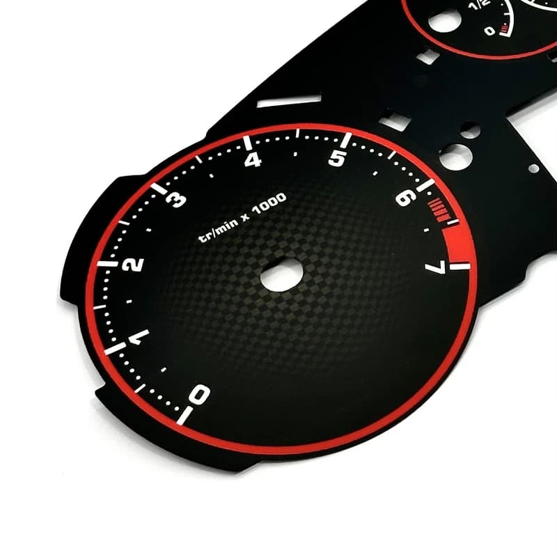 صفحه کیلومتر اسپرت مدل GTI مناسب برای پژو 207 دنده ای کد B21925 — تصویر ۲