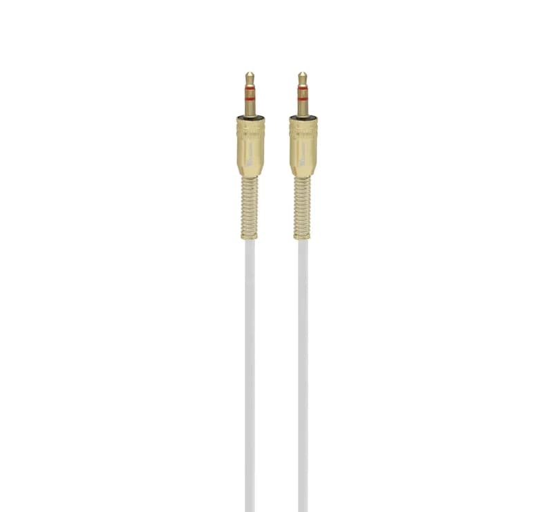 کابل AUX کوکلاسیک مدل OX16 طول 1 متر رنگ سفید کد B8620