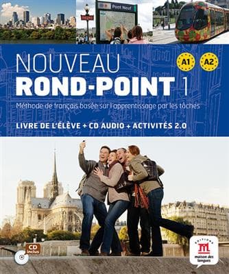 کتاب فرانسه Nouveau Rond – Point 1 + Cahier