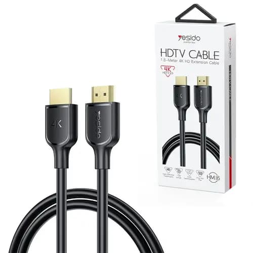 کابل HDMI یسیدو 4K یک و نیم متری YESIDO HM16