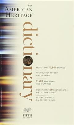 کتاب انگليسی The American Heritage Dictionary 5th
