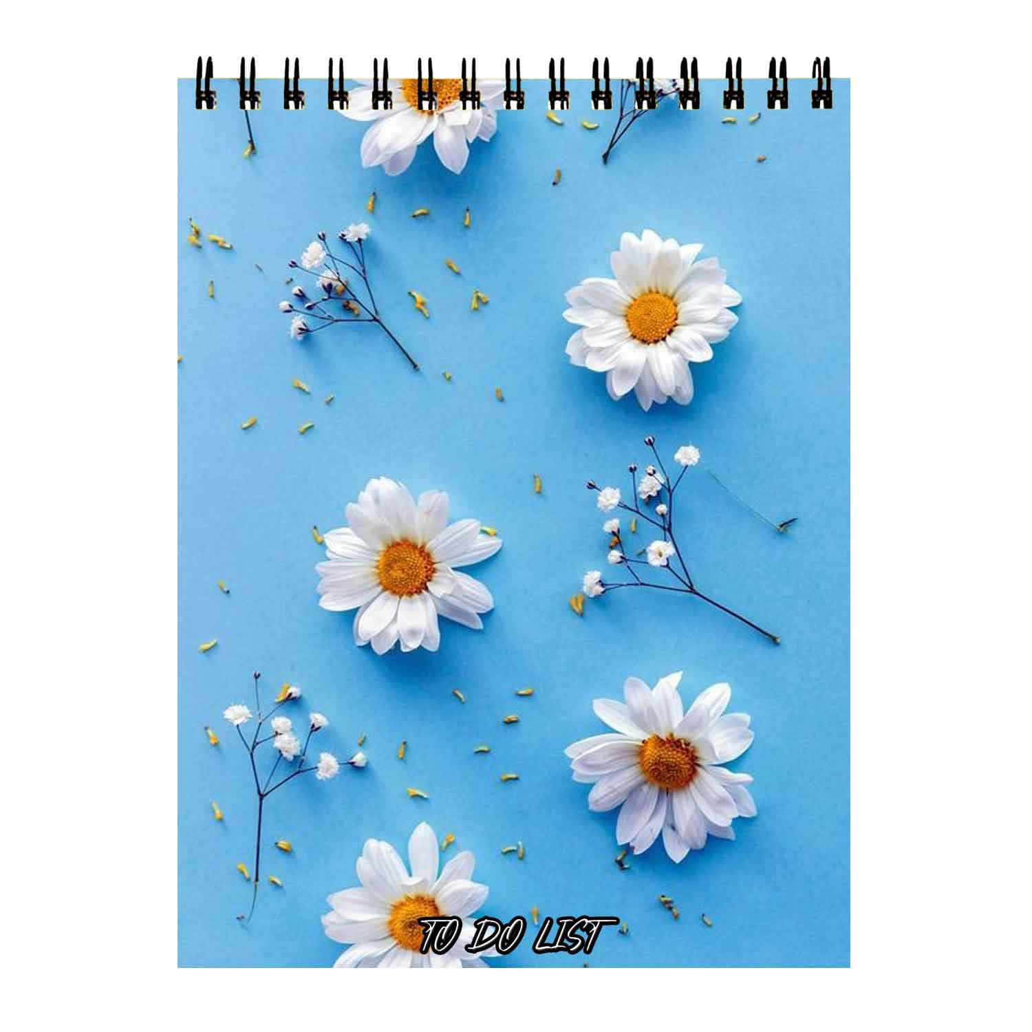 دفتر پلنر طرح گل بابونه کد 821