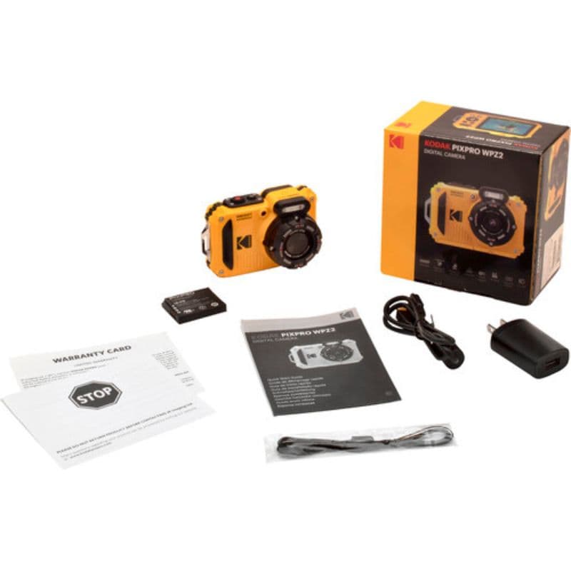 دوربین دیجیتال کداک Kodak PIXPRO WPZ2 Digital Camera Yellow — تصویر ۵