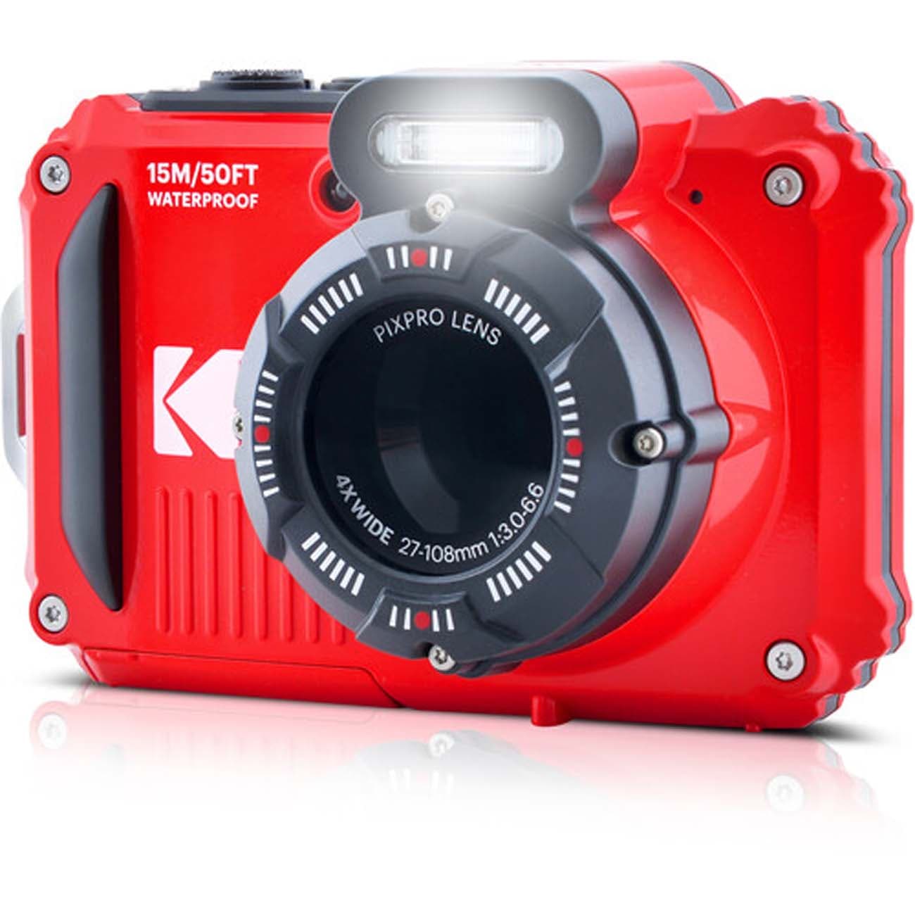 دوربین دیجیتال کداک Kodak PIXPRO WPZ2 Digital Camera Red — تصویر ۲