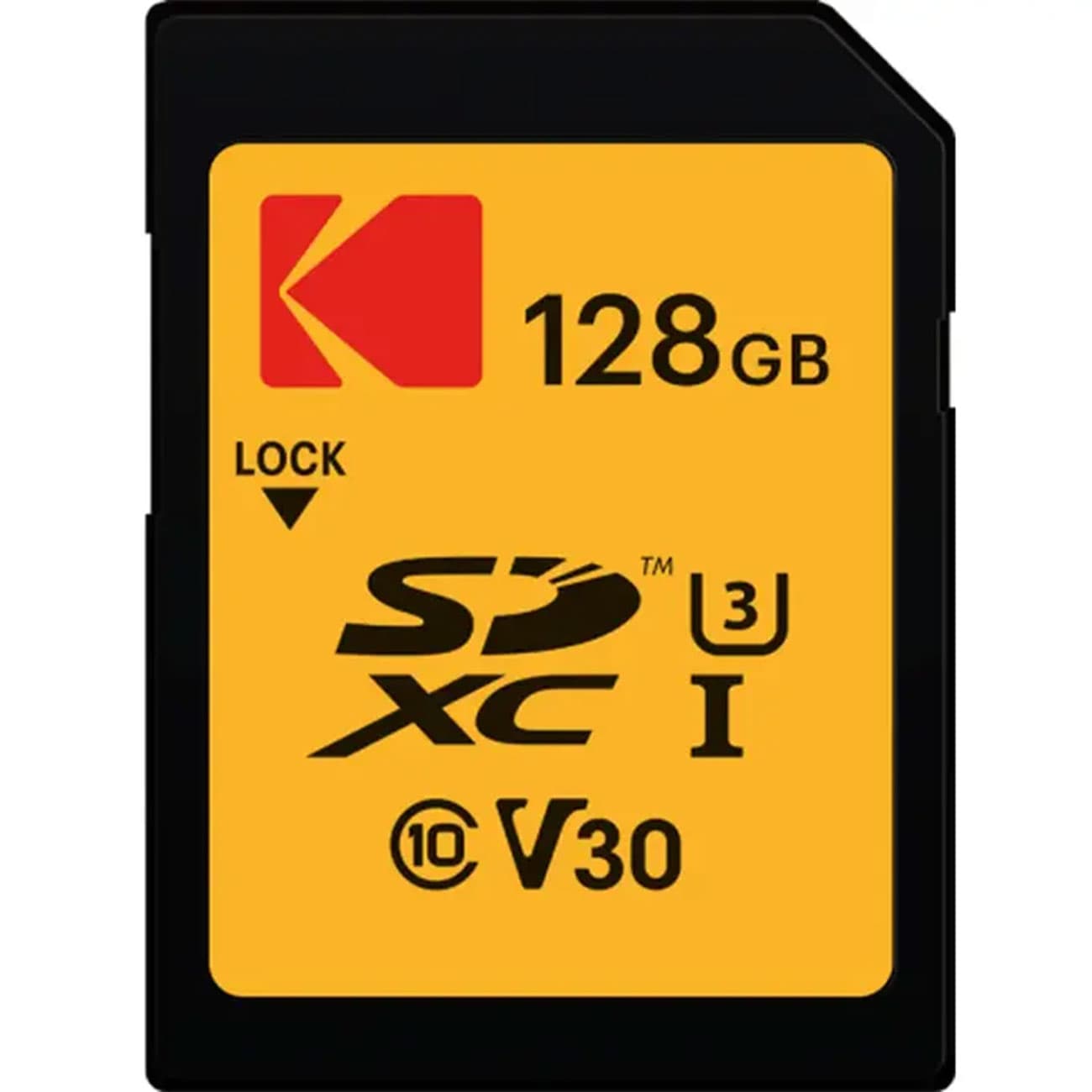 کارت حافظه کداک Kodak SDXC 128GB V30 UHS-I U3 4K 100mbps