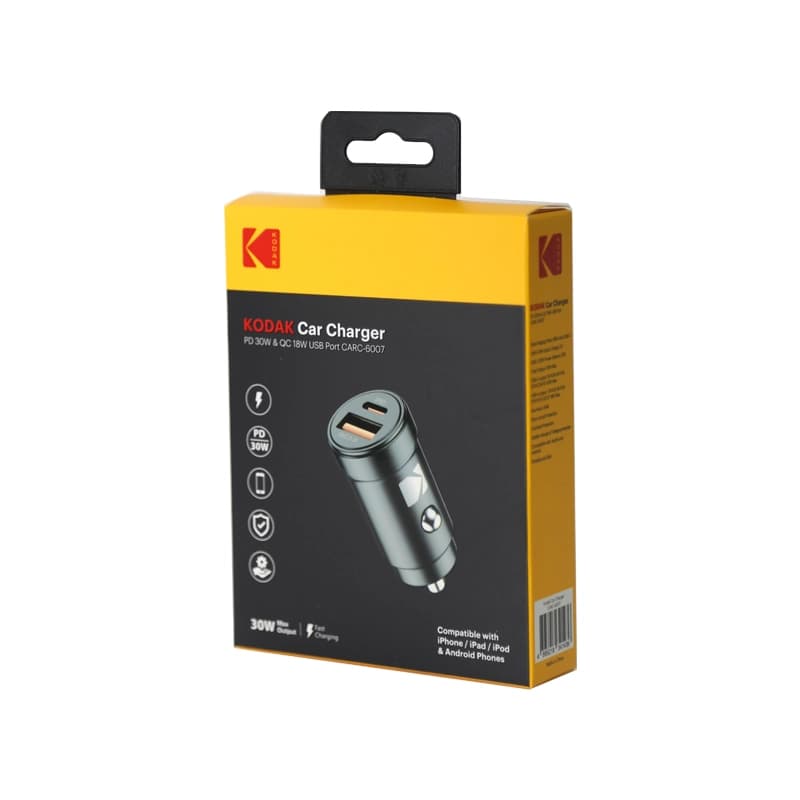 شارژر فندکی 30 وات کداک مدل CARC-6007 — تصویر ۵