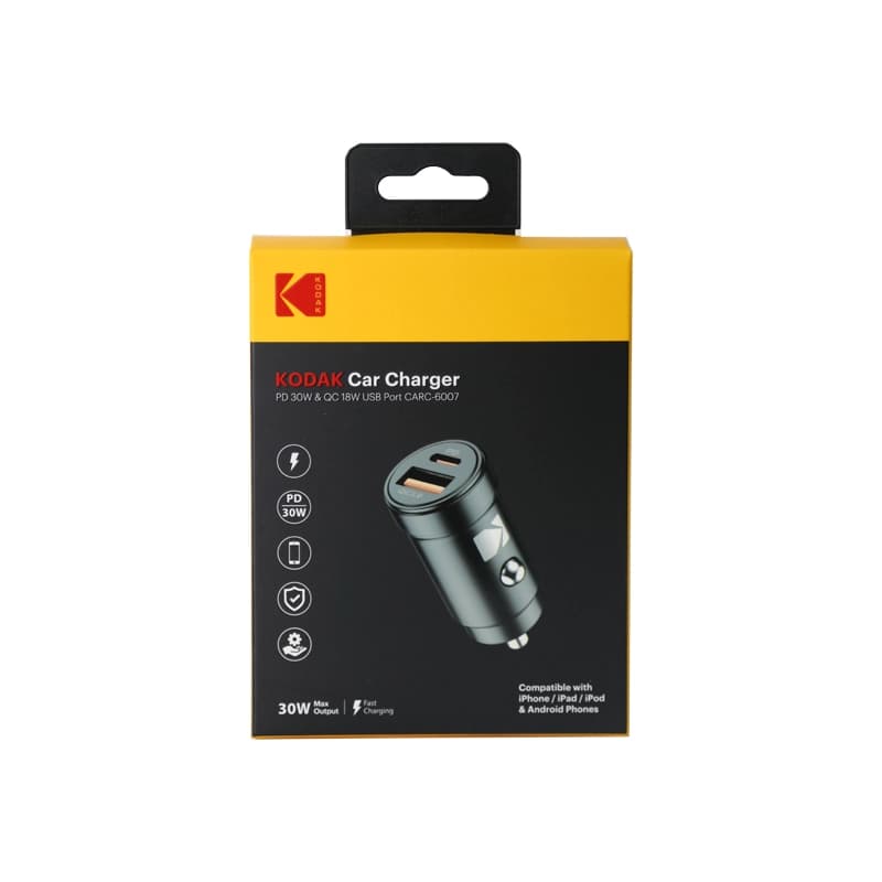 شارژر فندکی 30 وات کداک مدل CARC-6007