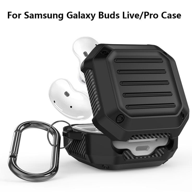 کاور ژنرال کینگ مدل GR-Carbon برای هدفون سامسونگ Galaxy Buds Live / Buds Pro / Buds 2 / Buds 2 Pro — تصویر ۸