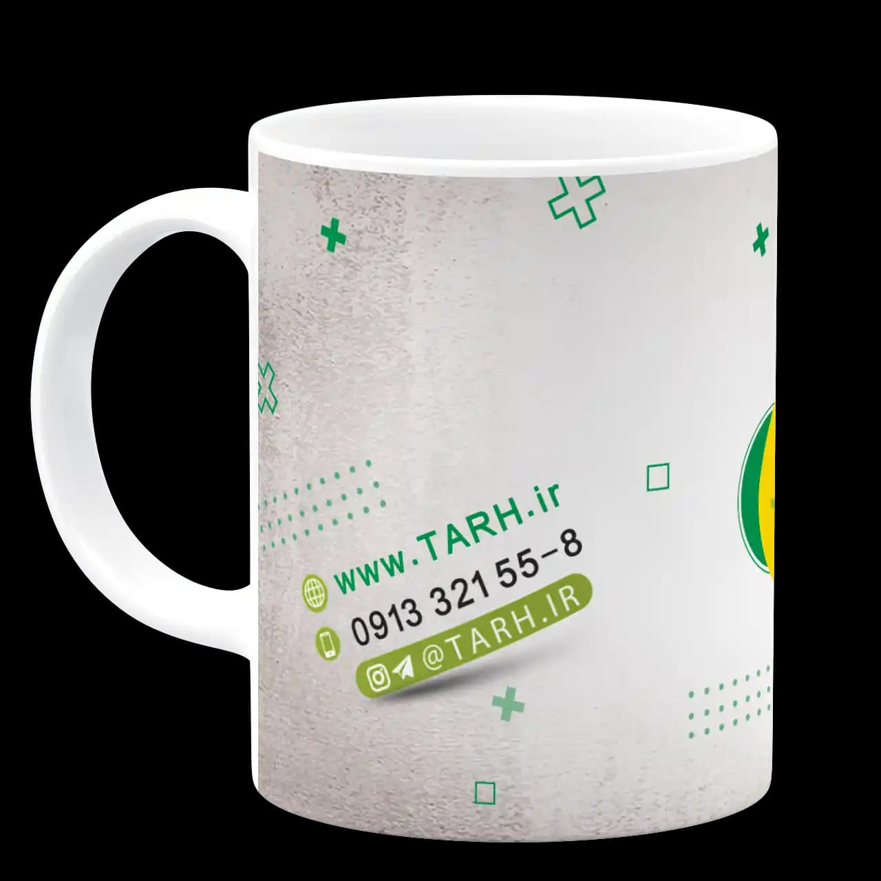 ماگ فروشگاه مرغ و ماهی مدل K 13 — تصویر ۲