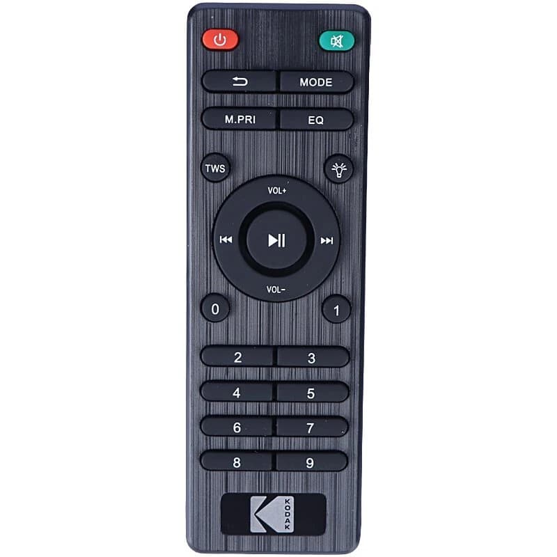 اسپیکر چمدانی بلوتوثی کداک PRPS-1763 + میکروفون و ریموت کنترل — تصویر ۵