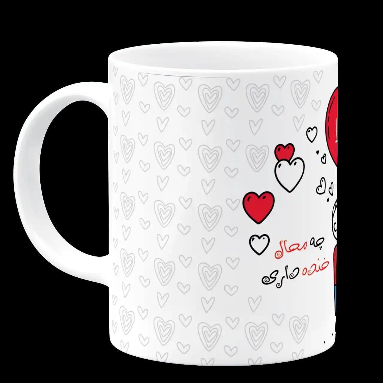 ماگ چه محال خنده داری مدل AH 74 — تصویر ۲