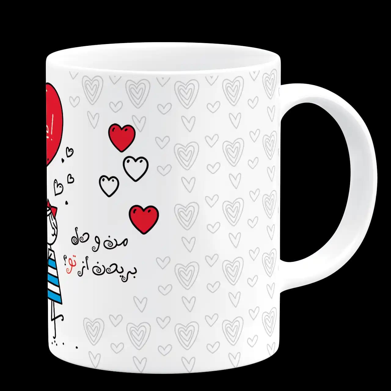 ماگ چه محال خنده داری مدل AH 74 — تصویر ۳