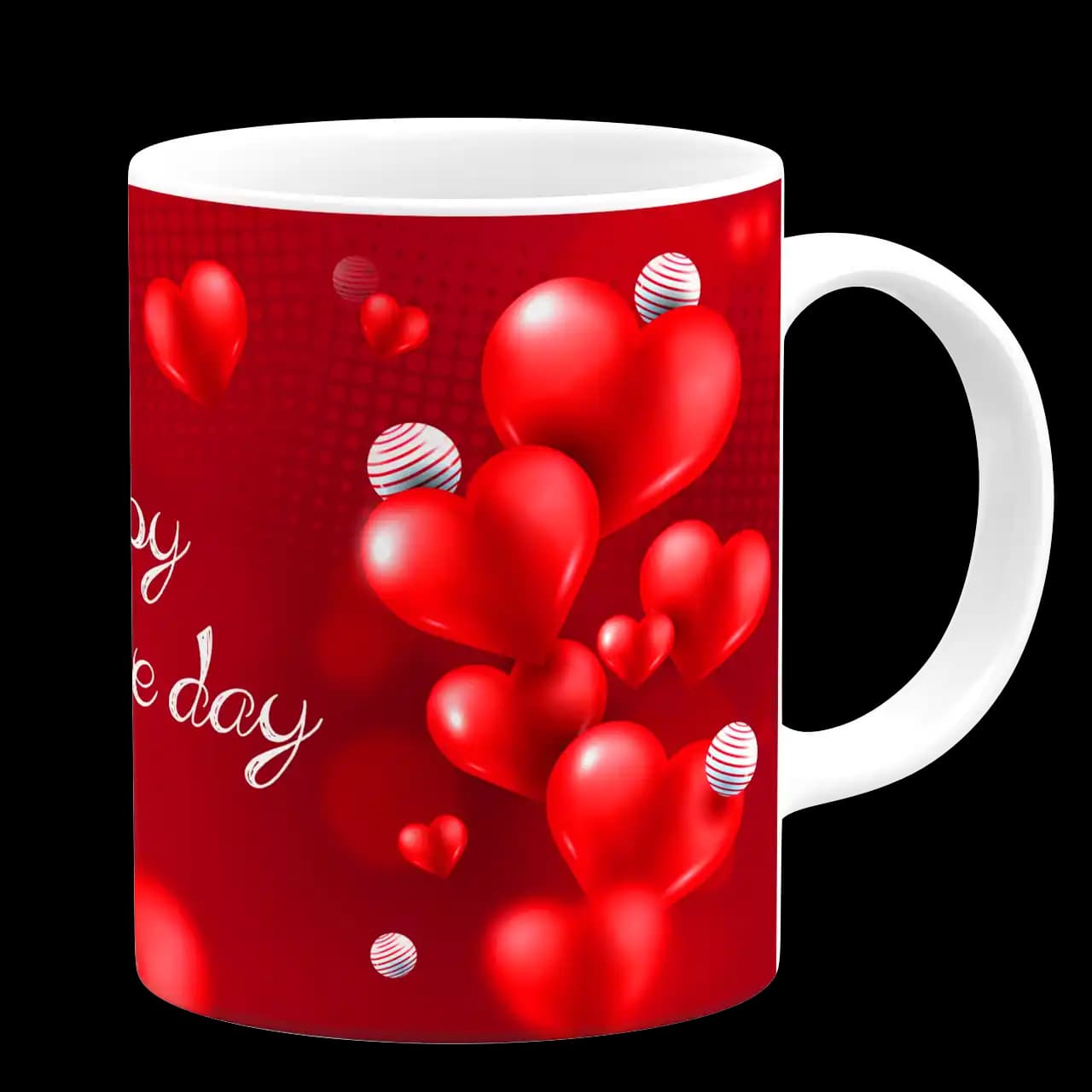 ماگ Happy valentine day مدل AH 34 — تصویر ۳