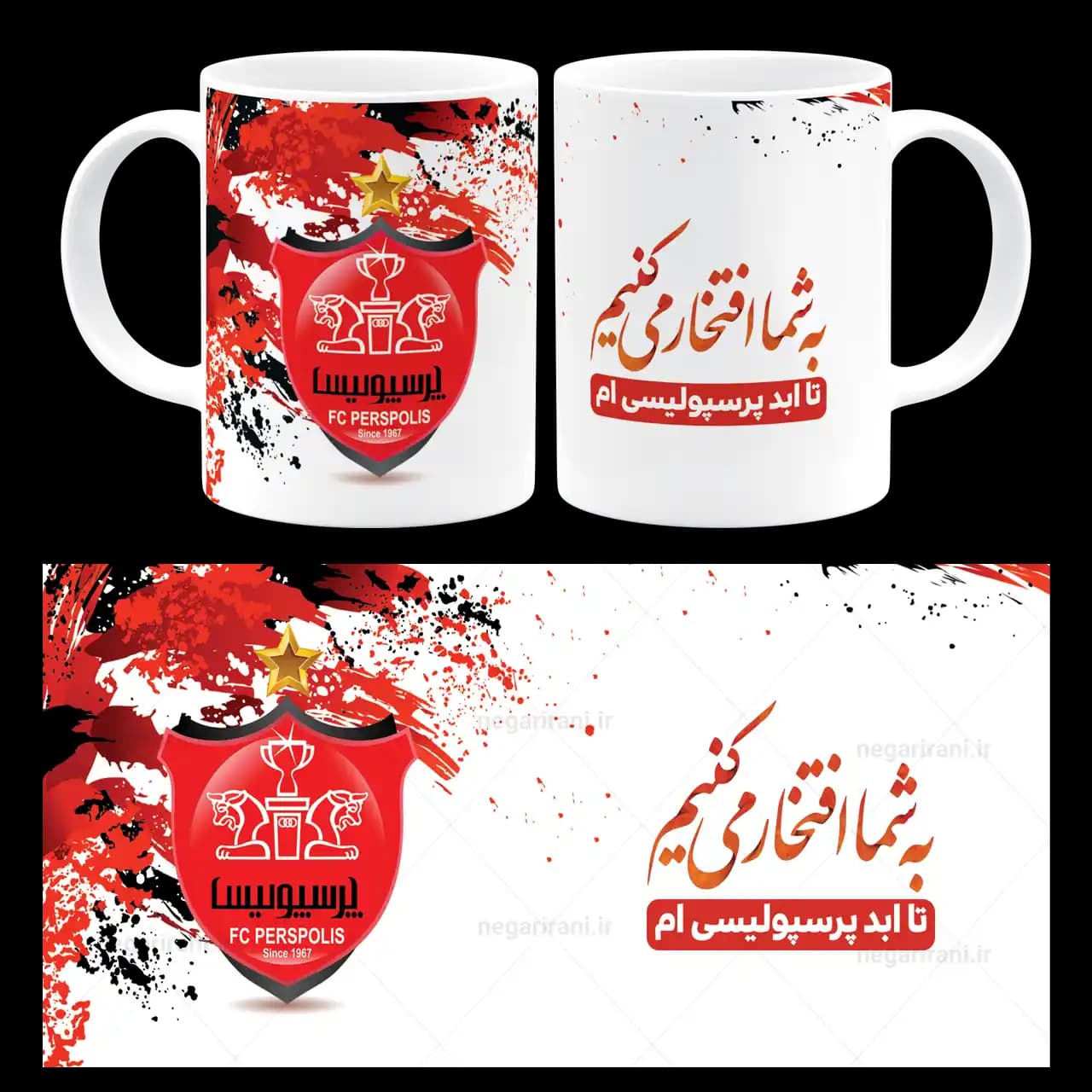 ماگ تا ابد پرسپولیسی ام مدل B 5
