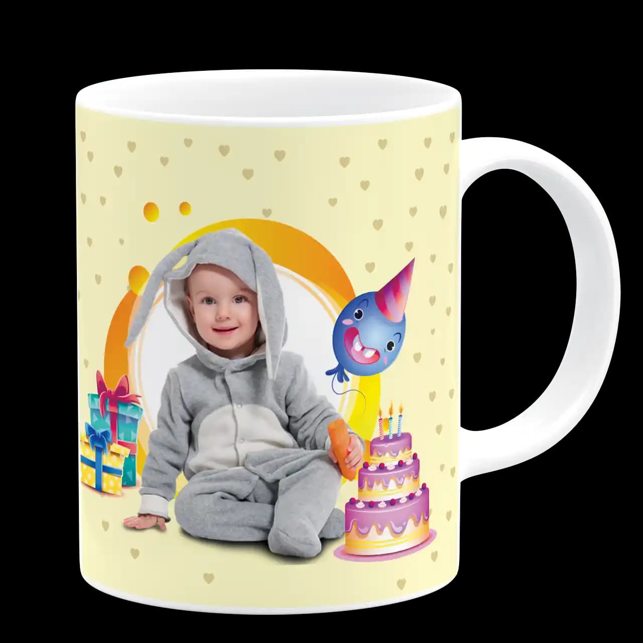 ماگ تولدت مبارک اسفندی جان (عکسدار) مدل AV 150 — تصویر ۳