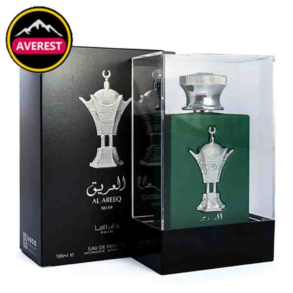 عطر ادکلن مردانه العریق سیلور لطافه پراید نقره ای بندر گناوه