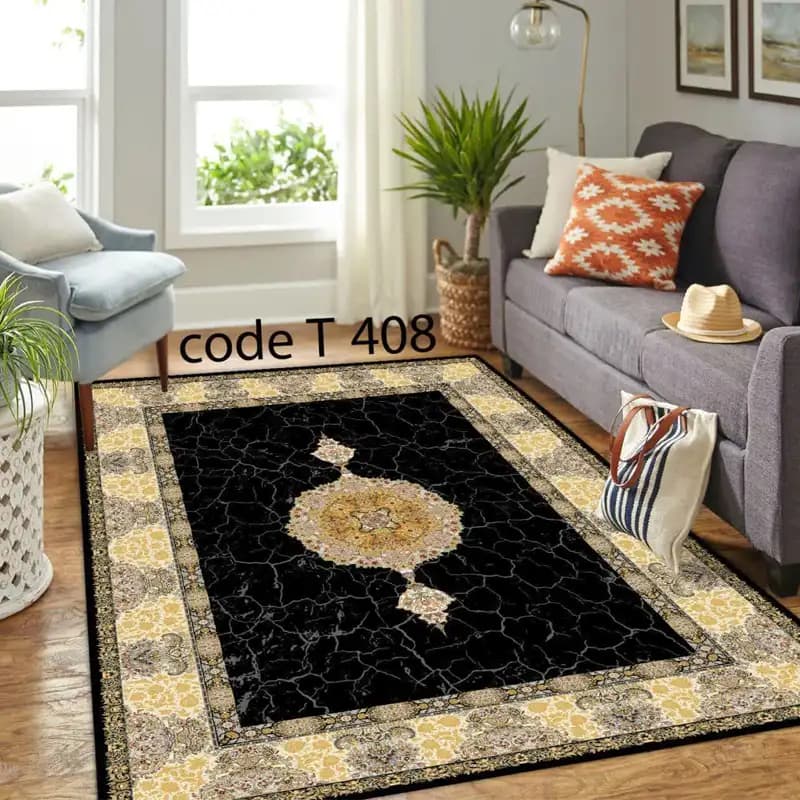 مخمل فرش (فرشینه) کد FAM_ T 408