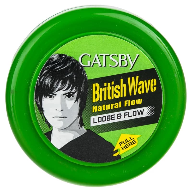 واکس مو گتسبی (سبز) مدل British Wave — تصویر ۳