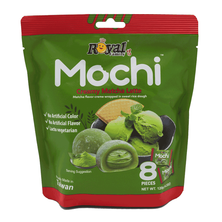 موچی رویال با طعم ماچا – Royal Mochi matcha tea