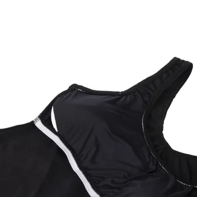 مایو شنا زنانه یک تکه پشت قهرمانی اسلیپ طرح اسپیدو — تصویر ۶