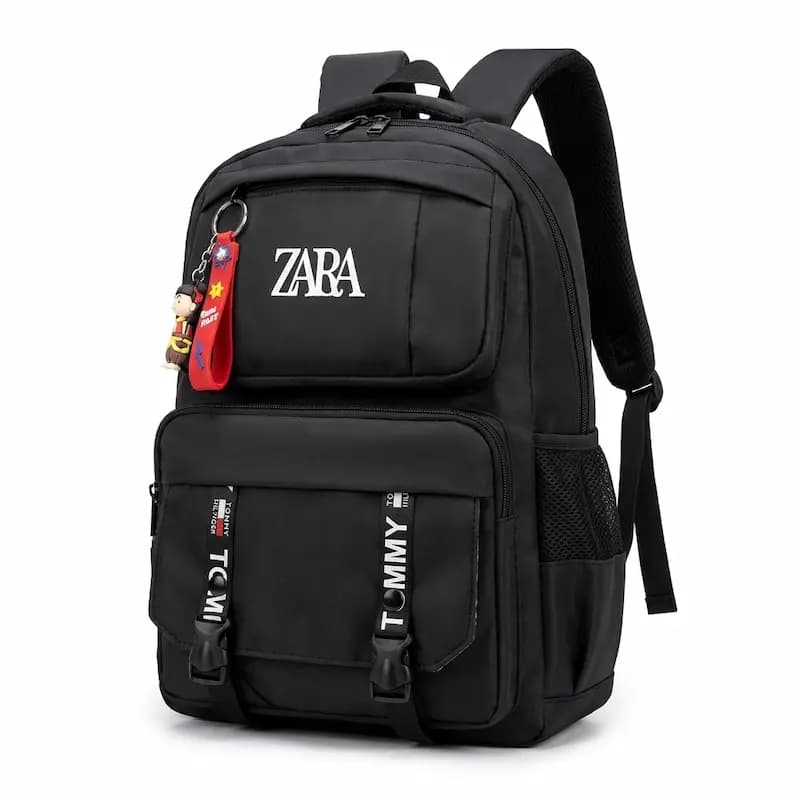 کوله پشتی فانتزی مشکی اسپرت ZARA کد 10264