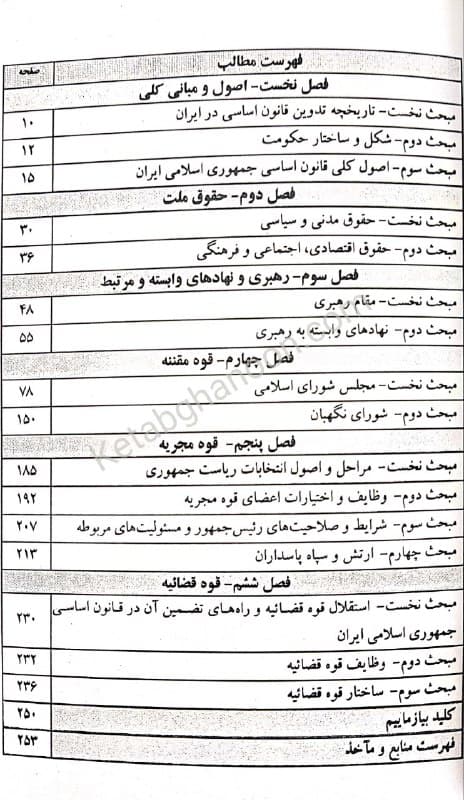 کمک حافظه حقوق اساسی (جلد دوم) — تصویر ۷