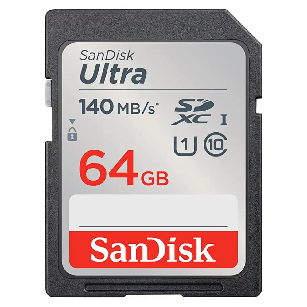 کارت حافظه سندیسک SanDisk Ultra UHS-I U1 Class 10 SDXC 64GB 140MB/s