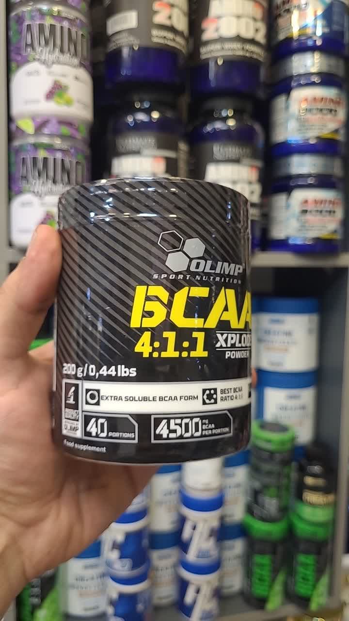 بی سی ای ای الیمپ 4:1:1 پودر 200 گرم اصل | Olimp BCAA Xplode 200g
