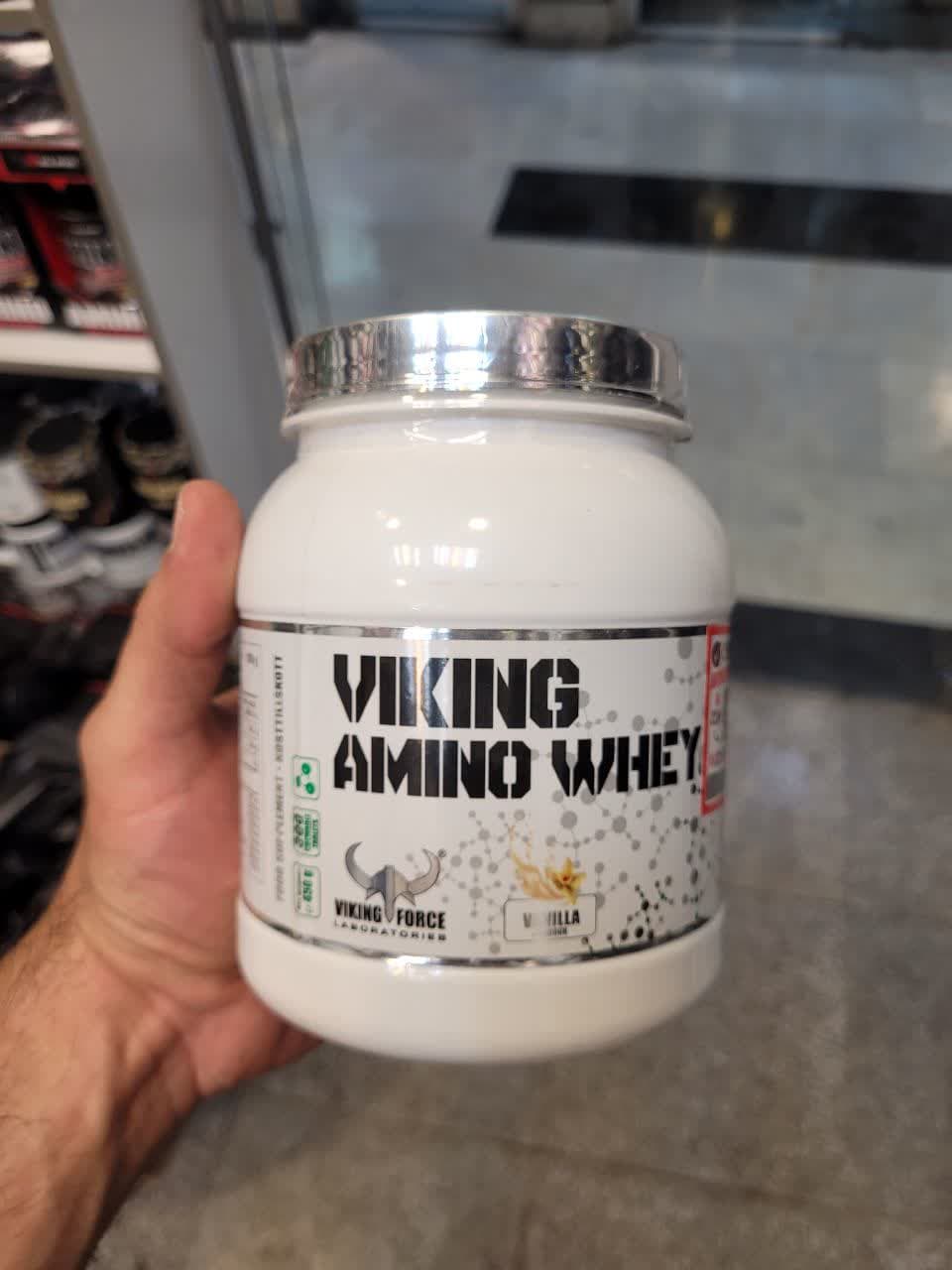 آمینو وی وایکینگ طعم وانیل ۳۰۰ عددی اصل | Viking Amino Whey Vanilla 300 Tablets — تصویر ۲