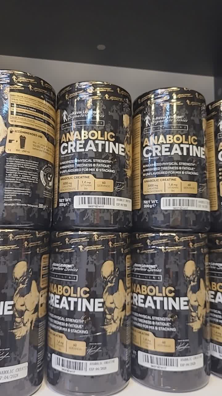 کراتین آنابولیک کوین لورون 300 گرم 60 سروینگ | Kevin Levrone Anabolic Creatine 300g — تصویر ۲