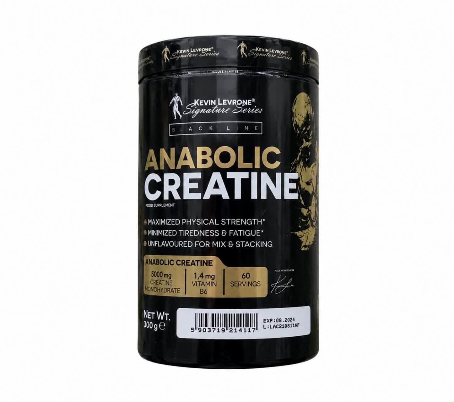 کراتین آنابولیک کوین لورون 300 گرم 60 سروینگ | Kevin Levrone Anabolic Creatine 300g