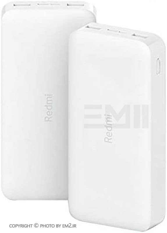 پاوربانک شیائومی 20000 MAH دو پورت فست 100% اورجینال — تصویر ۳