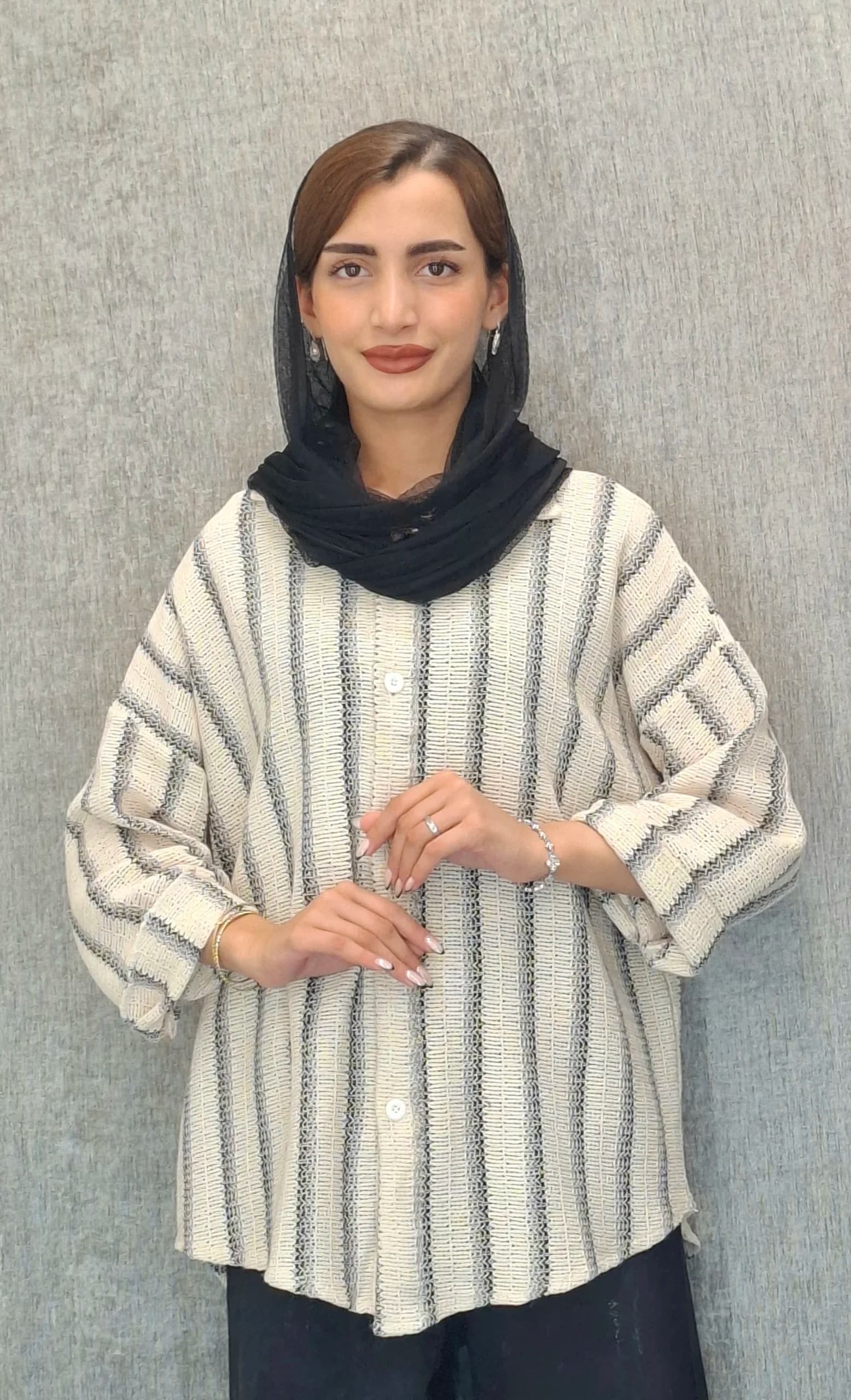 مانتو قلاب‌بافی(زنانه)