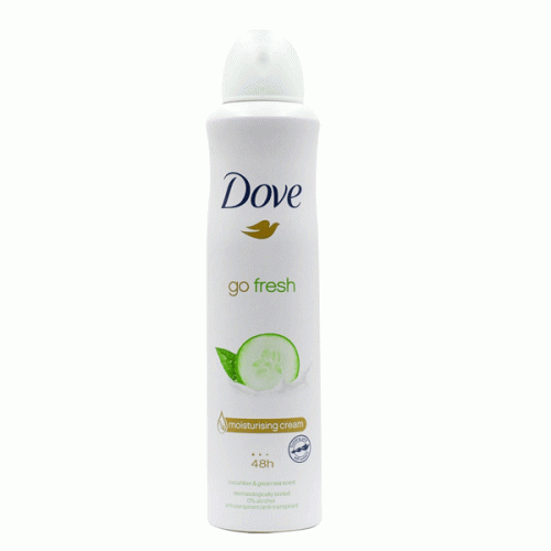 اسپری بدن داو خیار و چای سبز Dove Go Fresh اصل | سفارش اروپا