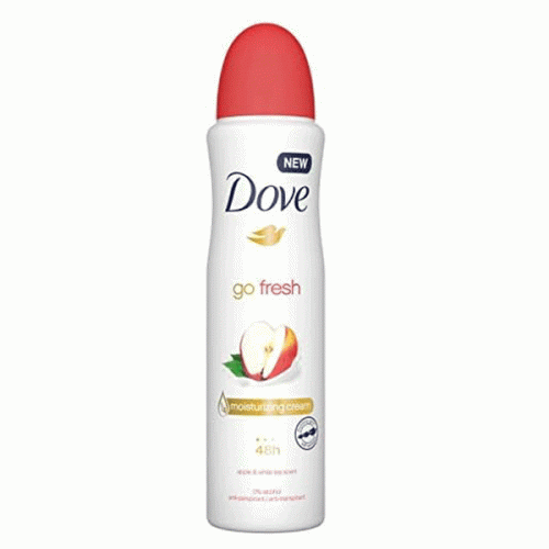 اسپری بدن داو سیب و چای سفید Dove Go Fresh Apple & White Tea اصل | سفارش اروپا