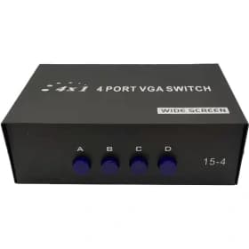 سوییچ VGA چهار پورت مدل VGA-15-4 | خرید و — تصویر ۲