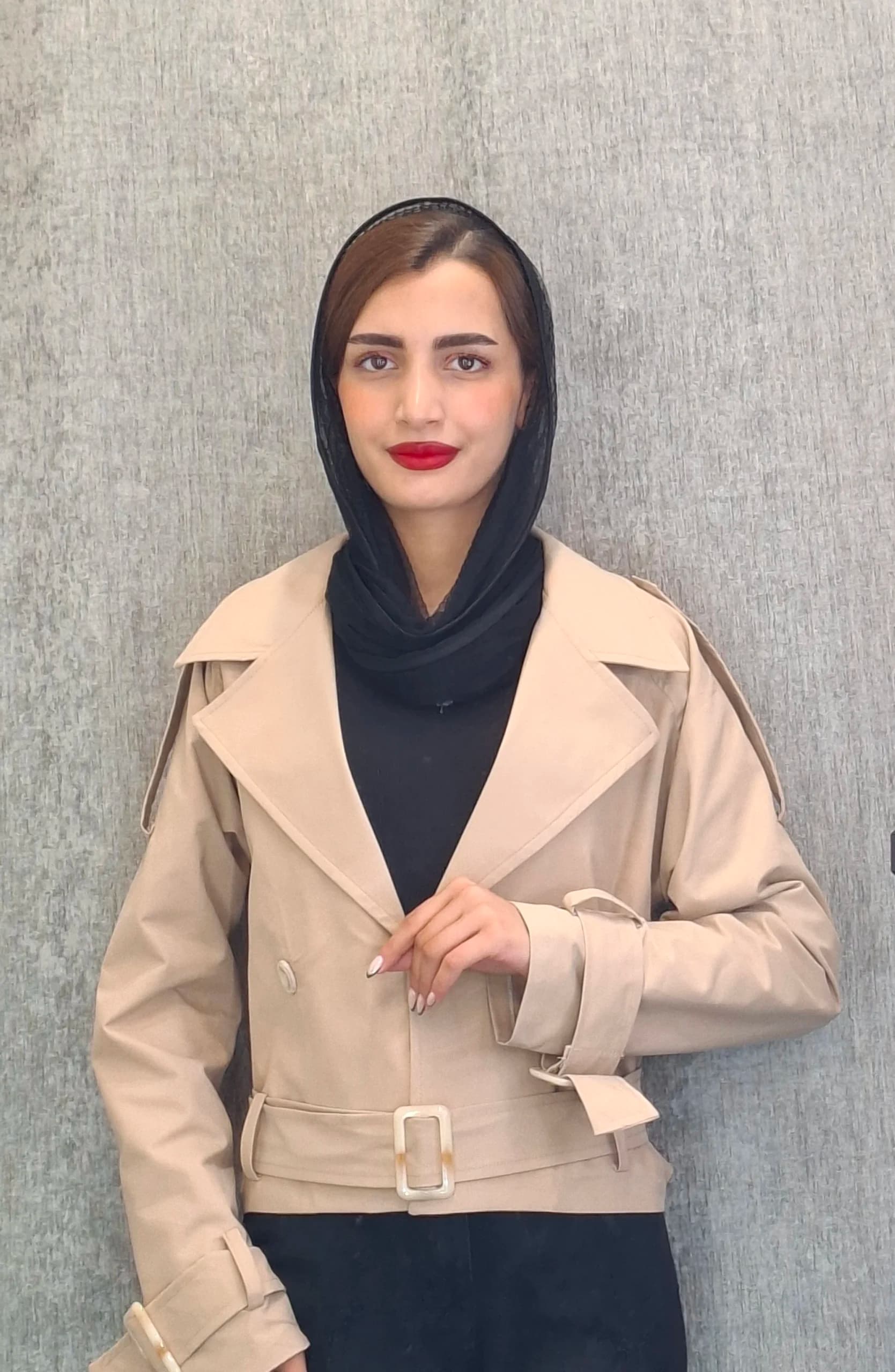 مانتو نیم‌تنه بارونی(زنانه) — تصویر ۳