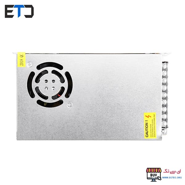 منبع تغذیه سوییچینگ 5 ولت 40 آمپر فن دار — تصویر ۲