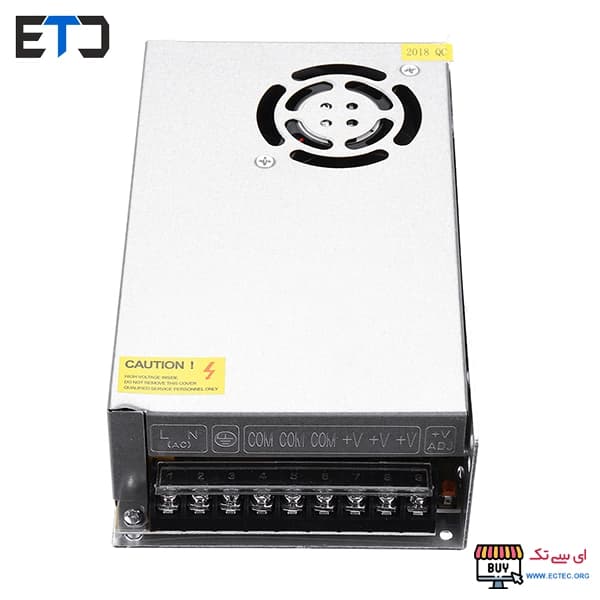 منبع تغذیه سوییچینگ 5 ولت 40 آمپر فن دار — تصویر ۶